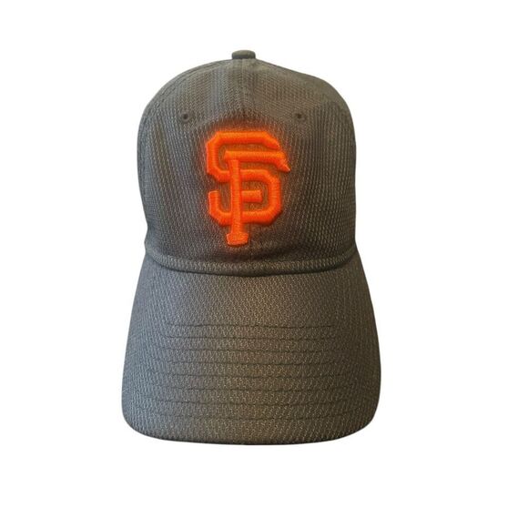 New Era Black MLB San Francisco Giants Snapback Baseball Hat Cap - Picture 1 of 8